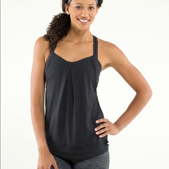 Lululemon Rest Less Tank - Black - Picture 1 of 6